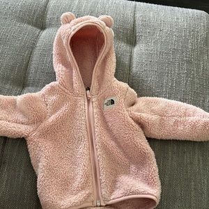 Pink baby girl NorthFace